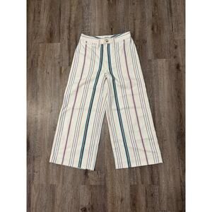 Madewell Womens Emmett Wide-Leg Crop Pants Size 25 Petite